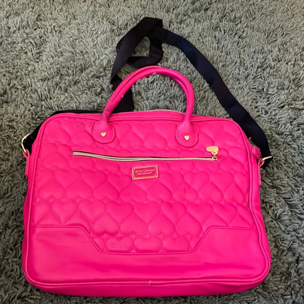 Pink Cute Betsy Johnson Laptop bag